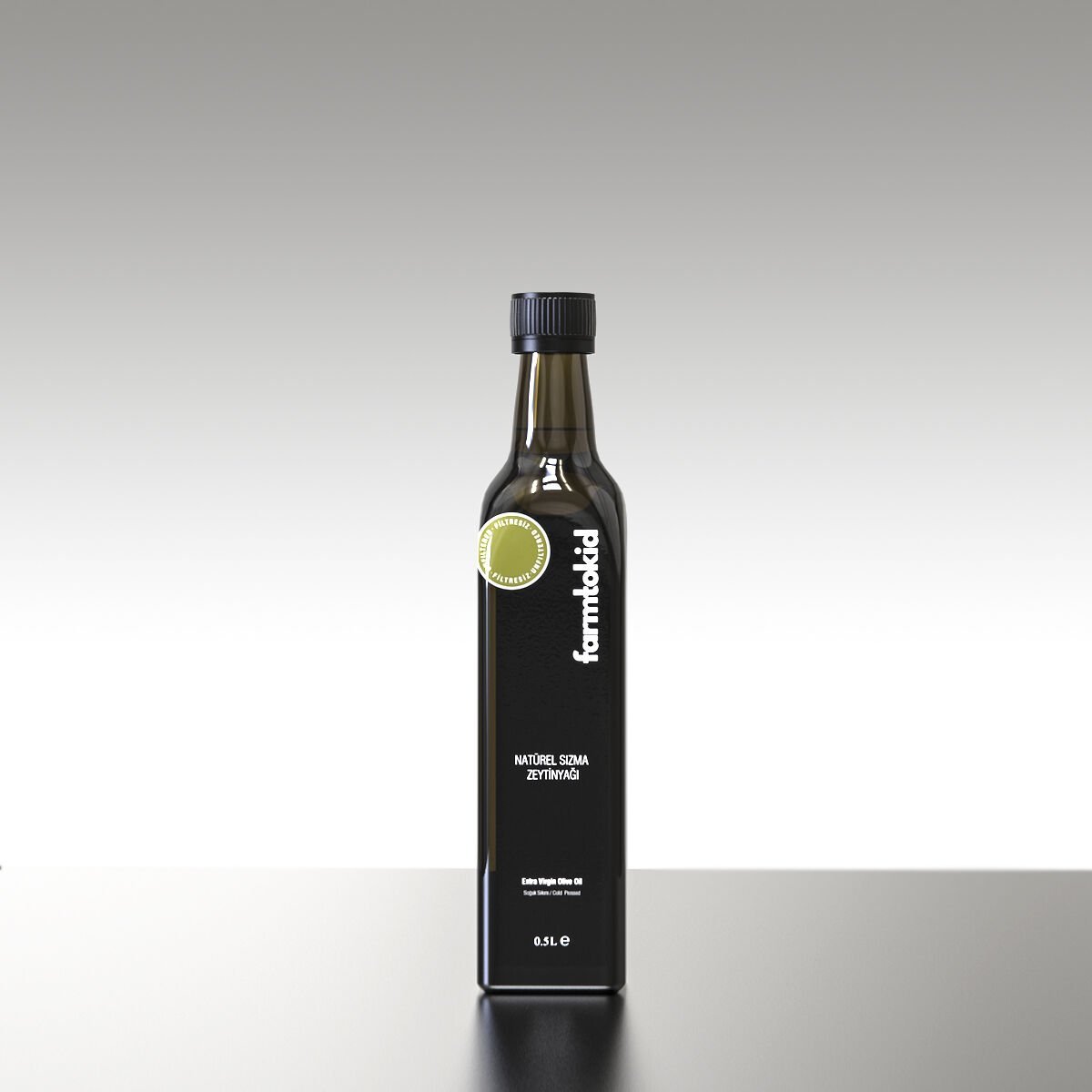 Filtresiz Soğuk Sıkım Natürel Sızma Zeytin Yağı Gömeç-0,5 Lt