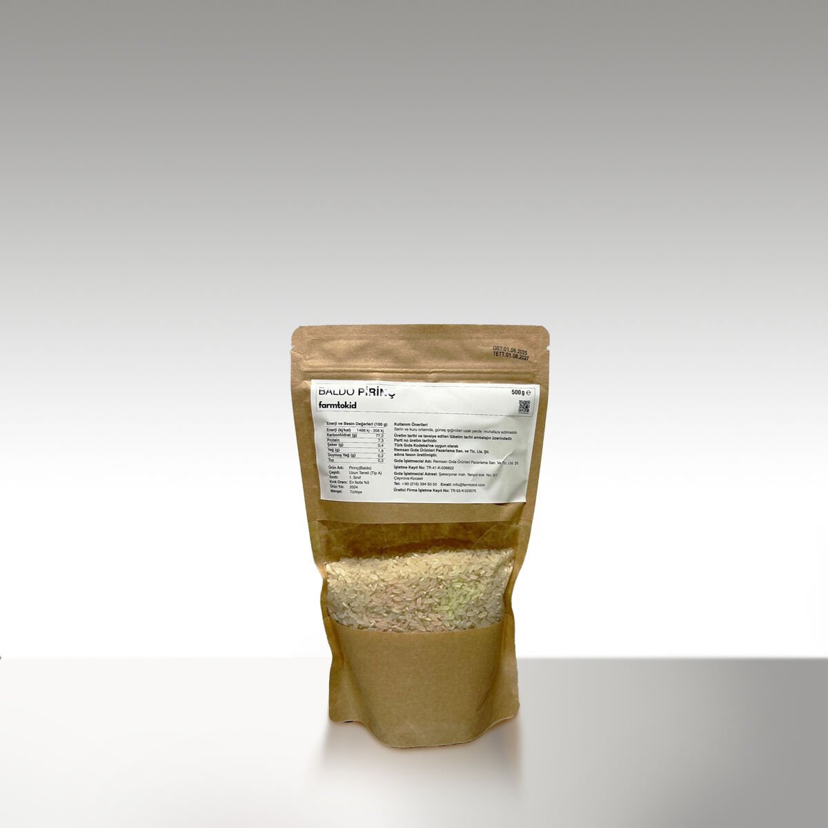Farmtokid Baldo Pirinç 500 Gr