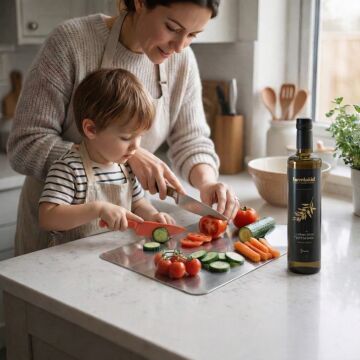 Paslanmaz Çelik Kesme Tahtası  20cmx30cm - 316 Kalite