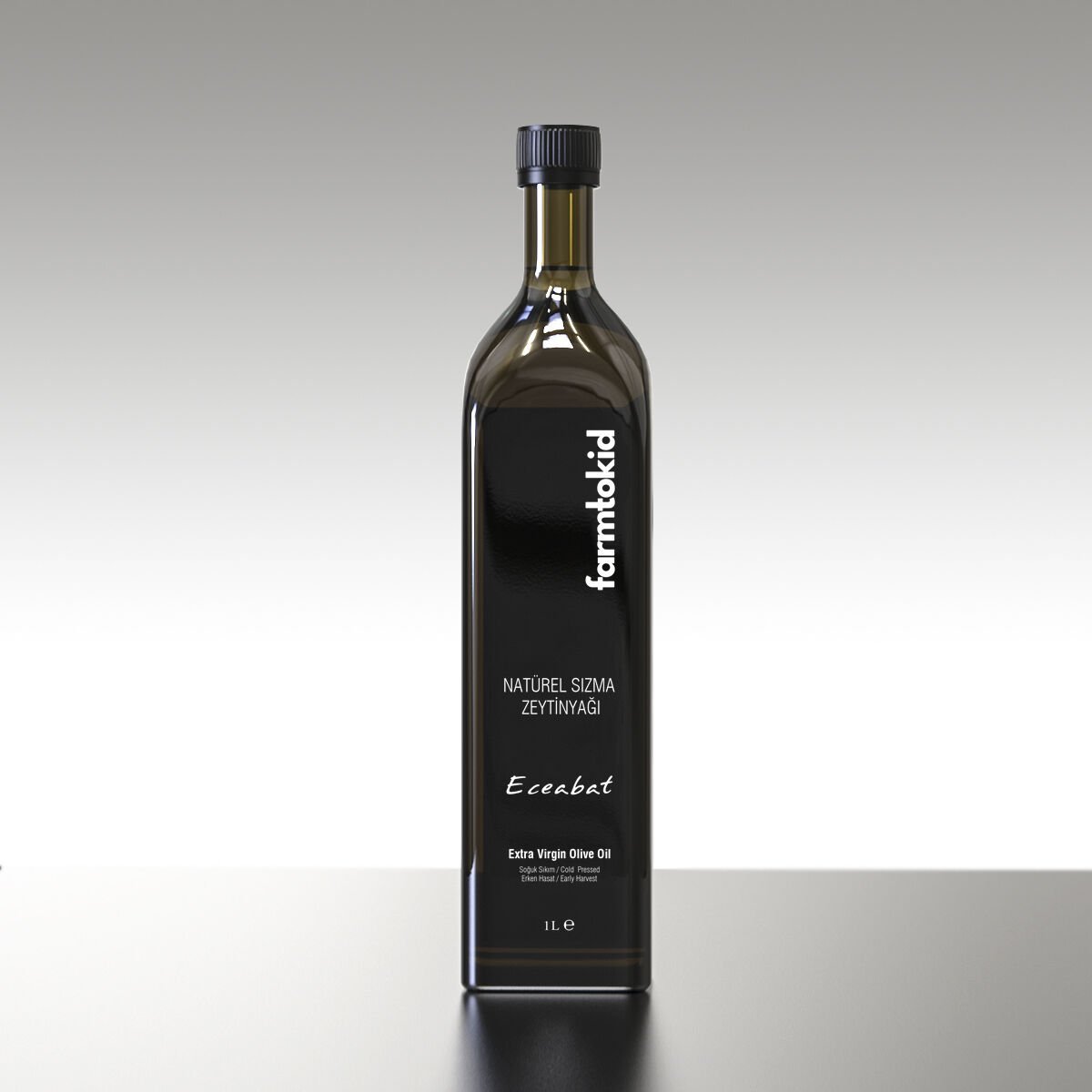 Erken Hasat Soğuk Sıkım Natürel Sızma Zeytin Yağı Eceabat-1  Lt
