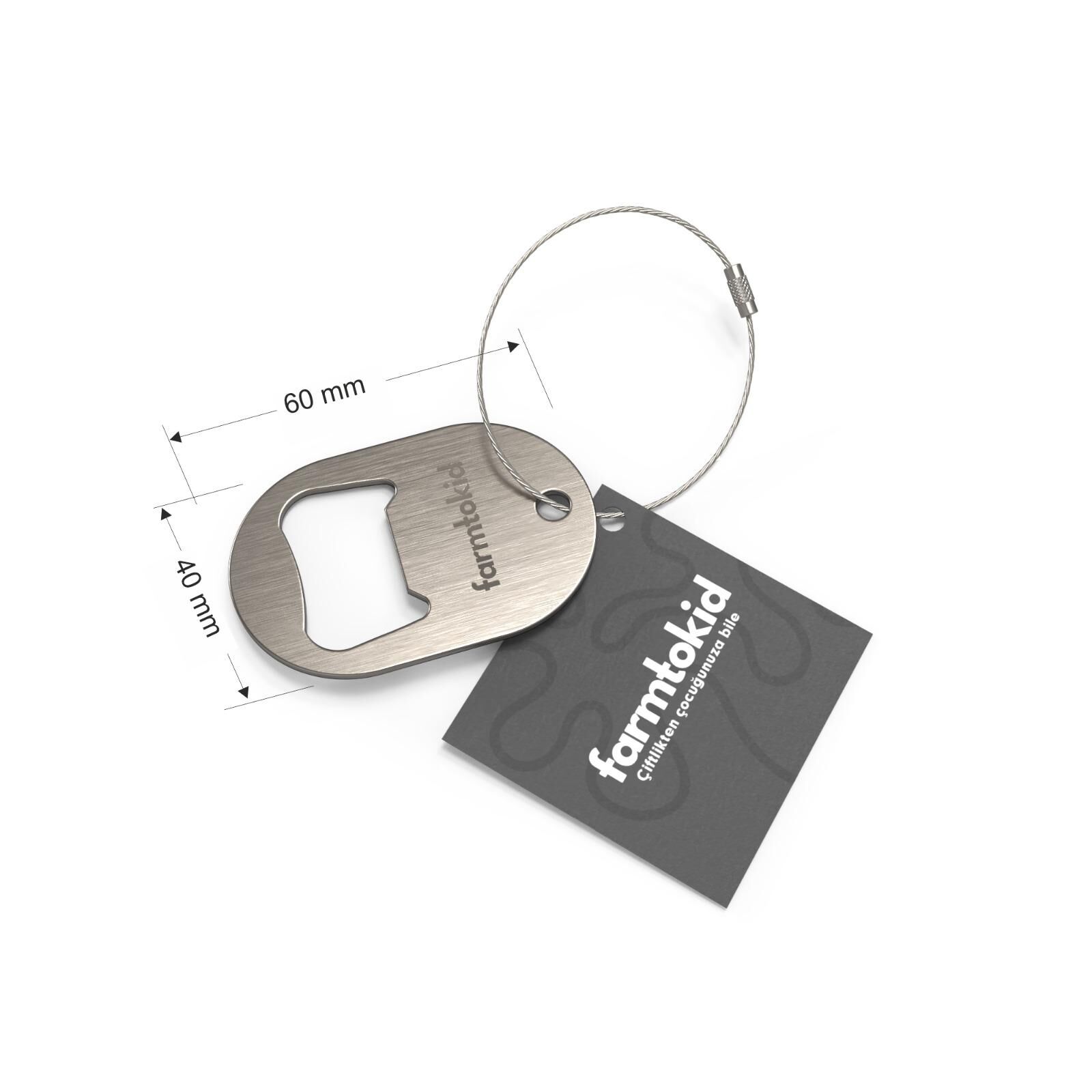 Paslanmaz Çelik Anahtarlık & Açacak 304 Kalite