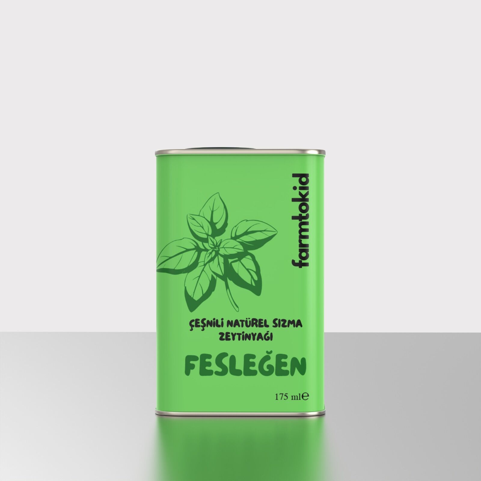 Fesleğen Çeşnili Natürel Sızma Zeytinyağı 175 ml