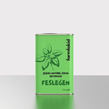 Fesleğen Çeşnili Natürel Sızma Zeytinyağı 175 ml