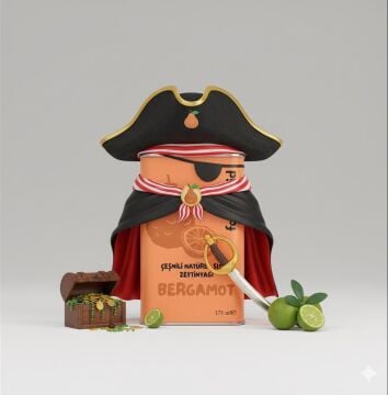 Bergamot Çeşnili Natürel Sızma Zeytinyağı 175 ml