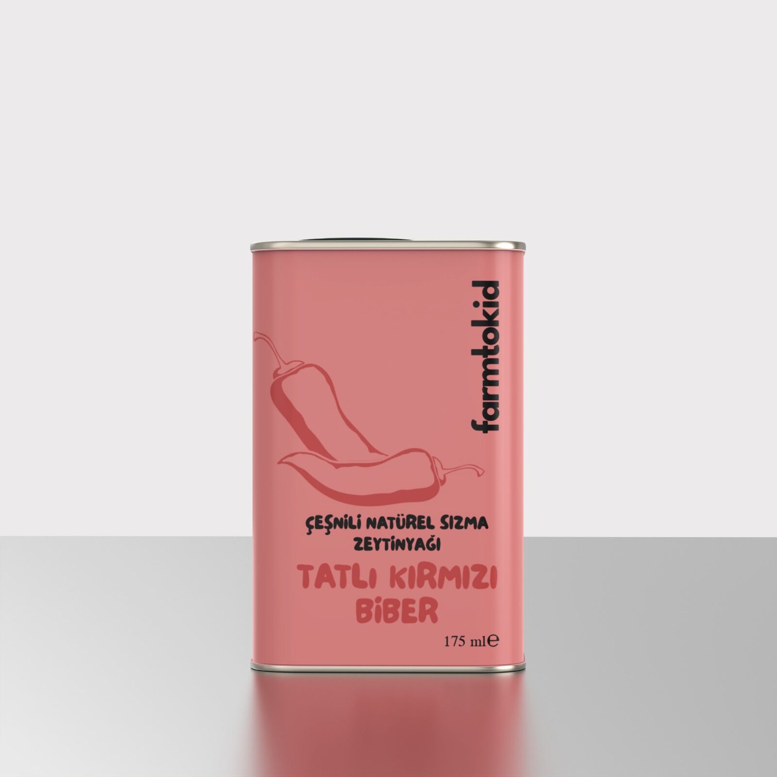 Tatlı Kırmızı Biber Çeşnili Natürel Sızma Zeytinyağı 175 ml