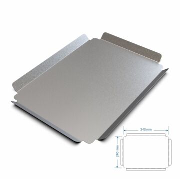 Paslanmaz Çelik Sunum Tepsisi 24x34 cm - 304 Kalite