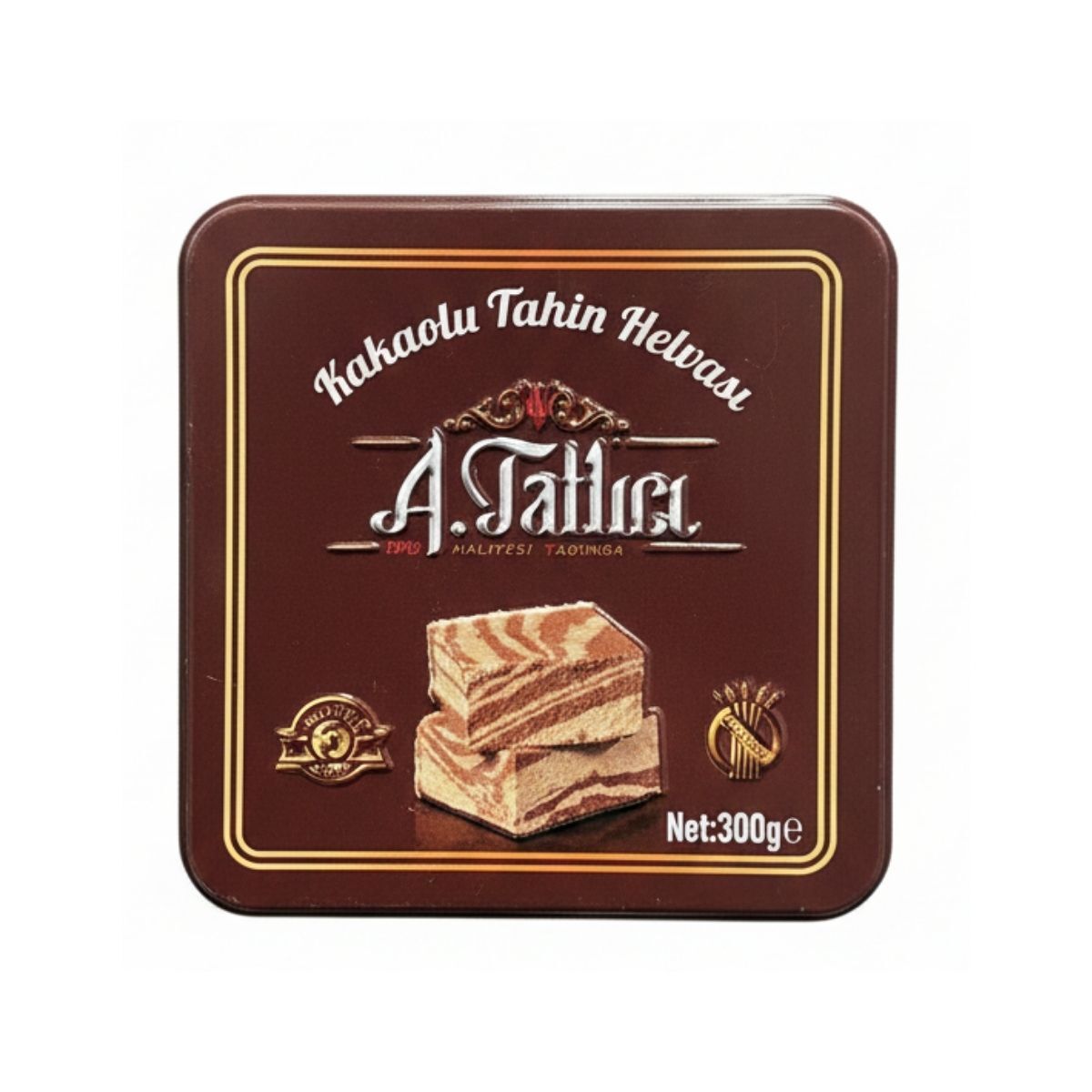 Abdurrahman Tatlıcı Kakaolu Helva - 300 Gr Teneke