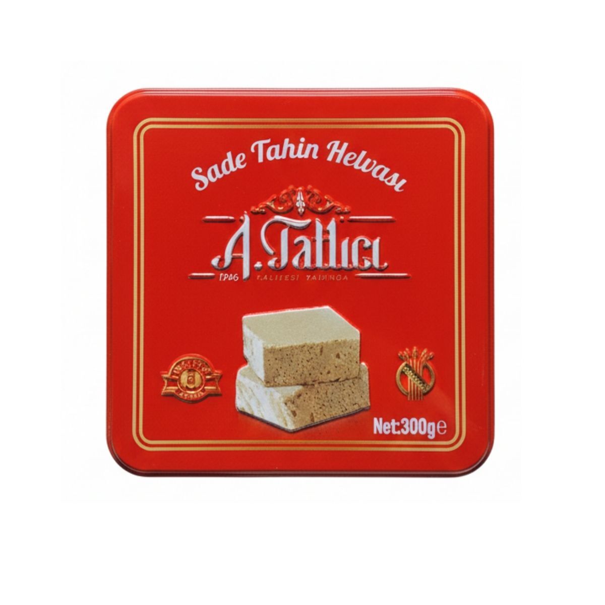 Abdurrahman Tatlıcı Sade Helva - 300 Gr Teneke