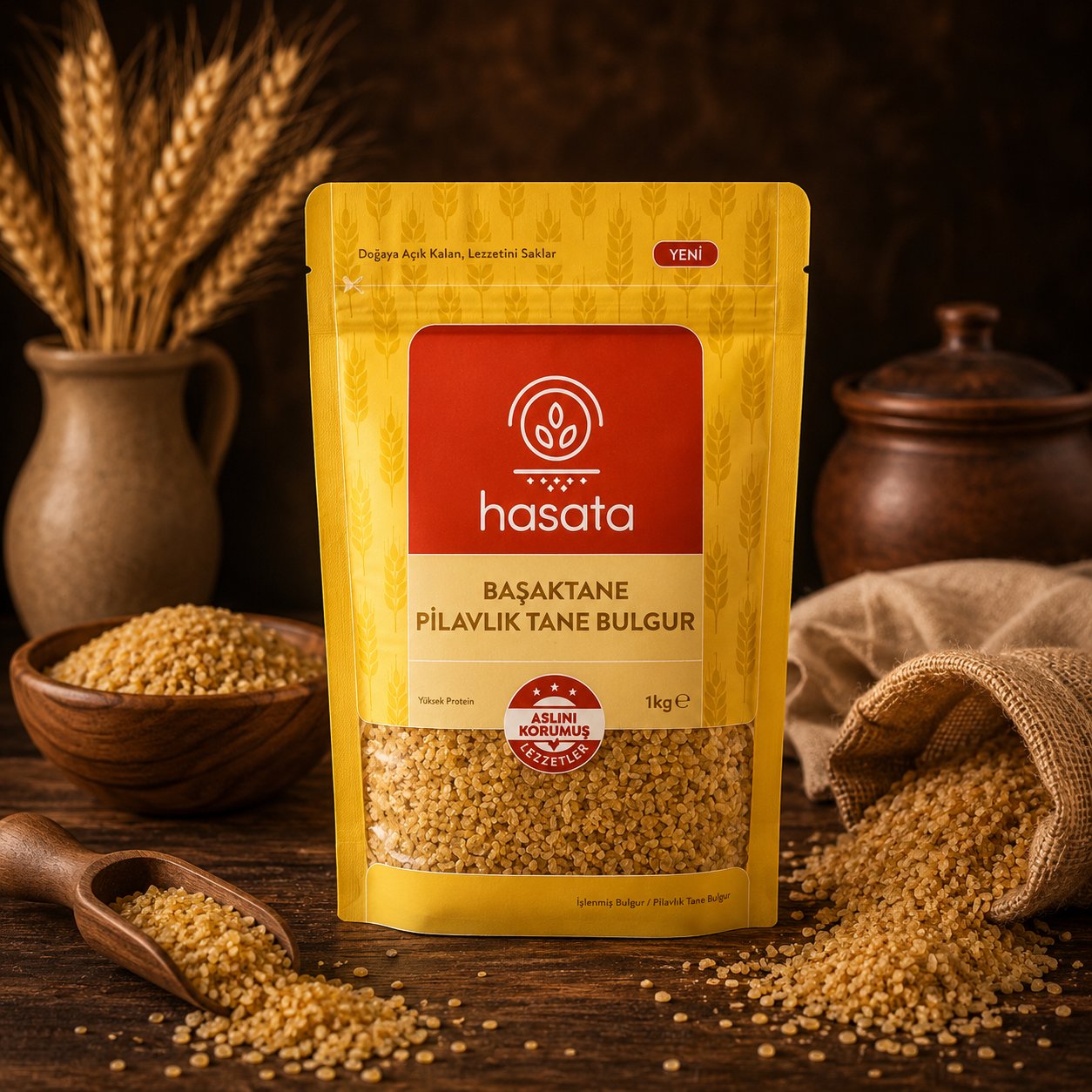 Başaktane Pilavlık Tane Bulgur 1 Kg