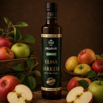 Organik Elma Sirkesi 500 ml
