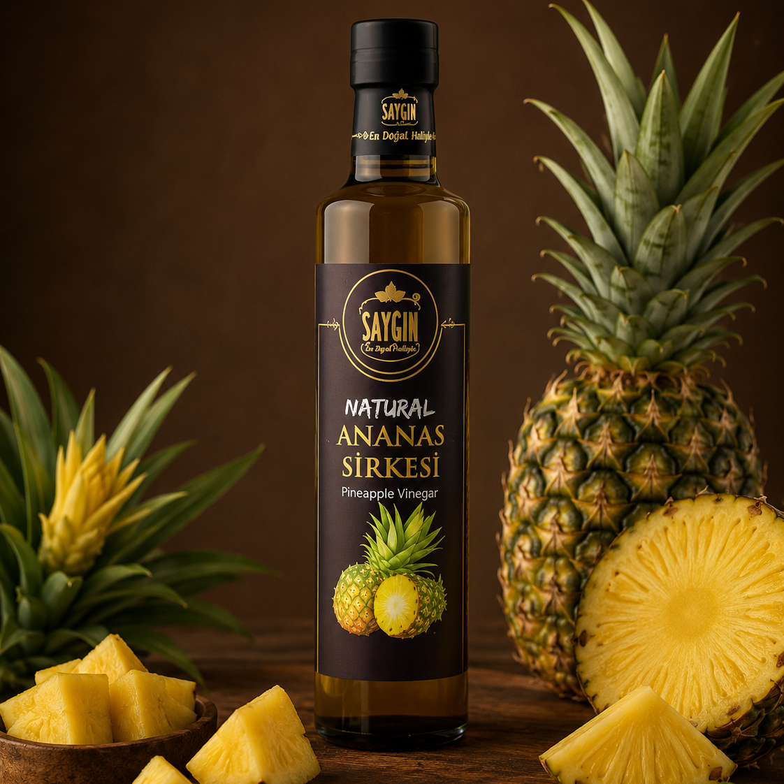 Organik Ananas Sirkesi 500 ml