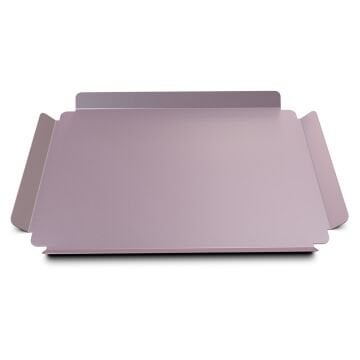 Renkli Metal Sunum Tepsisi 24x34 cm