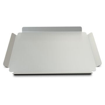 Renkli Metal Sunum Tepsisi 24x34 cm