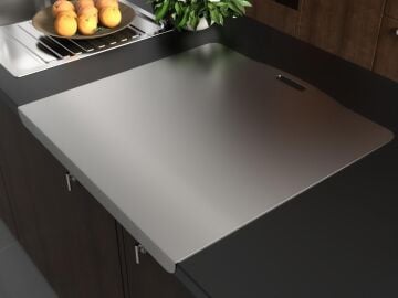 Paslanmaz Çelik Tezgahlık – Çift Yüzey 60x60cm - 304 Kalite