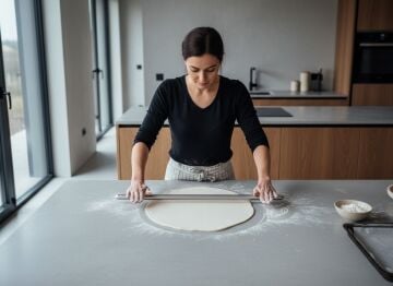 Paslanmaz Çelik Oklava 80 cm - 1 Kg - 304 Kalite