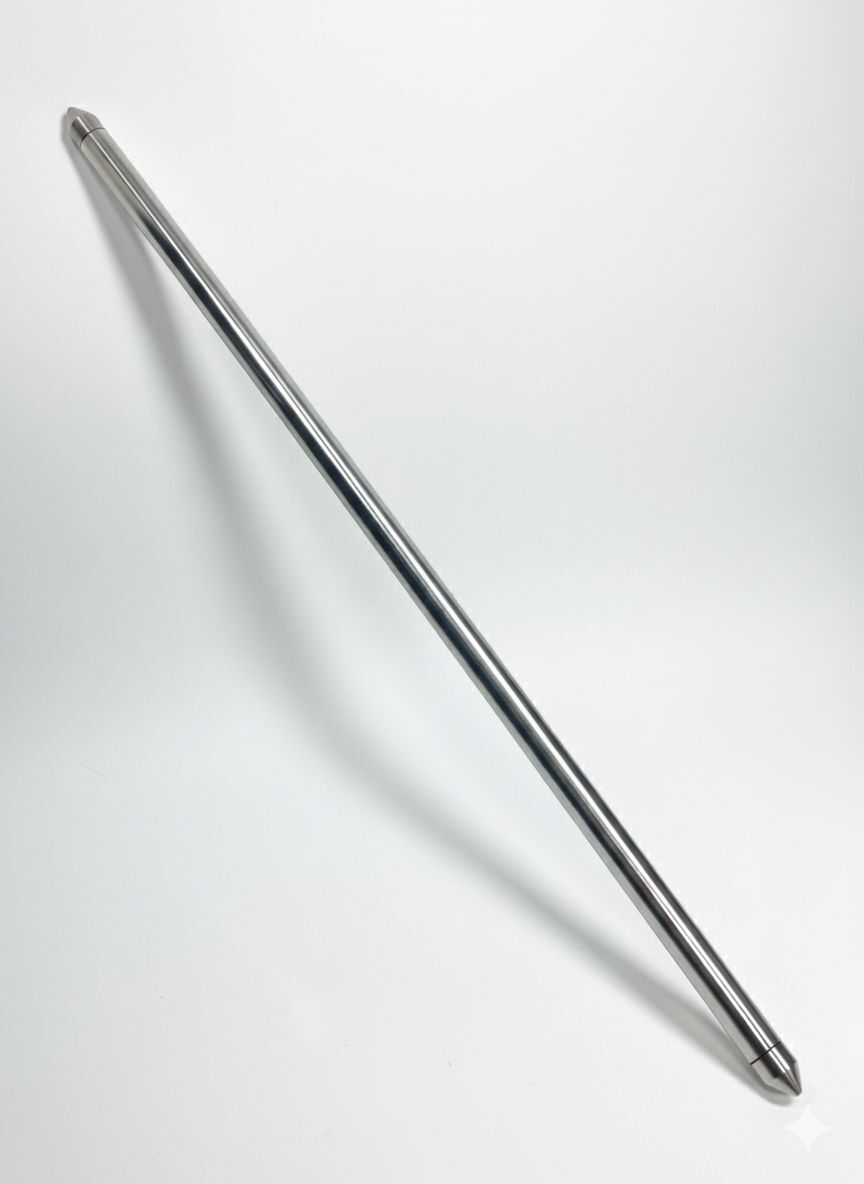 Paslanmaz Çelik Oklava 80 cm - 1 Kg - 304 Kalite