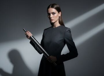 Paslanmaz Çelik Merdane 59 cm 70 mm Çap - 304 Kalite