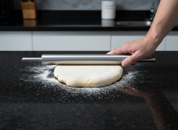 Paslanmaz Çelik Merdane 59 cm 70 mm Çap - 2,5 Kg - 304 Kalite