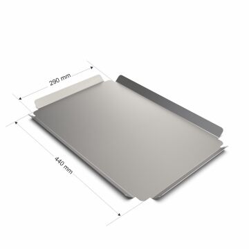 Paslanmaz Çelik Sunum Tepsisi  29x44 cm - 304 Kalite