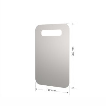 Paslanmaz Çelik Kesme Tahtası 18cmx28cm – 304 Kalite