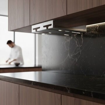 Paslanmaz Çelik Dolap İçi Kadeh Askılığı - 304 Kalite 2'li