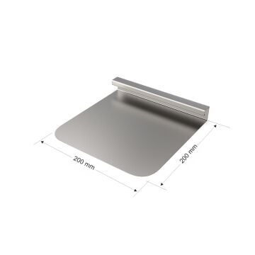 Paslanmaz Çelik Hamur Kesme Aparatı 20x20cm 304 Kalite