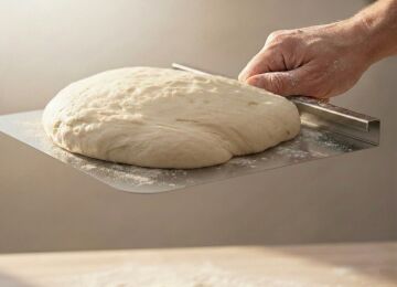 Paslanmaz Çelik Hamur Kesme Aparatı 20x20cm 304 Kalite