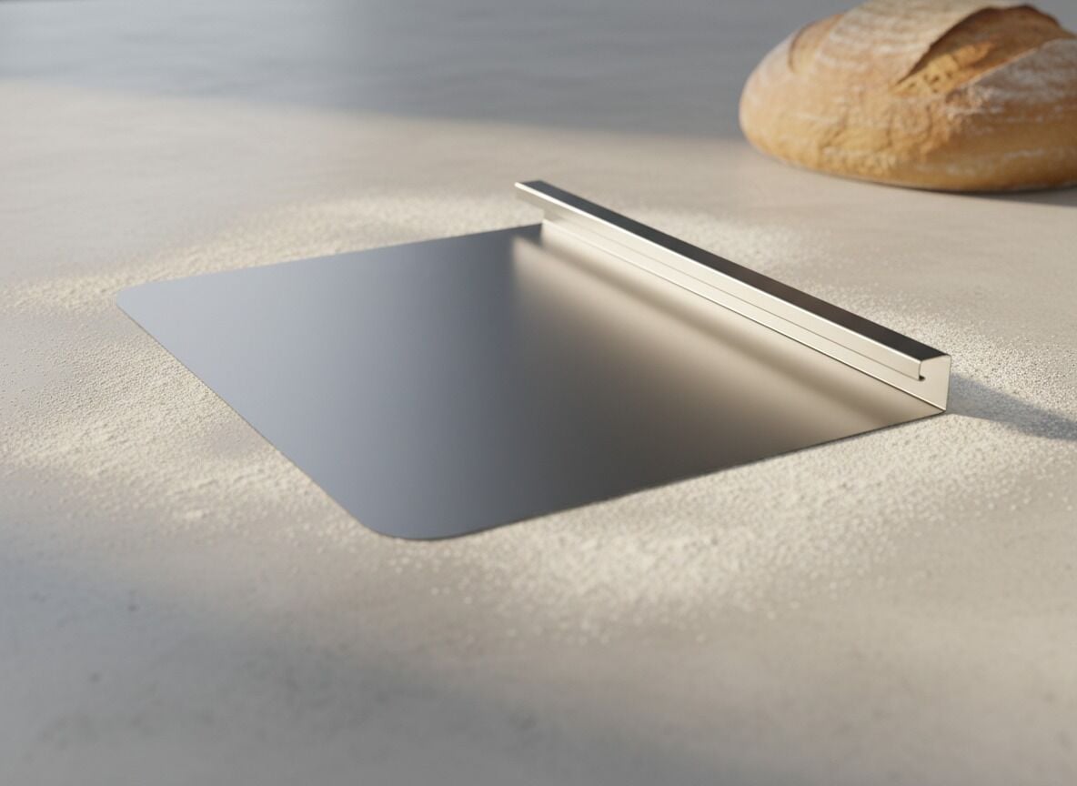 Paslanmaz Çelik Hamur Kesme Aparatı 20x30cm 304 Kalite