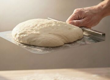 Paslanmaz Çelik Hamur Kesme Aparatı 20x30cm 304 Kalite