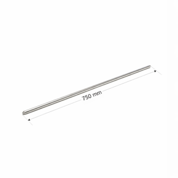 Paslanmaz Çelik Oklava 75 cm - 1 Kg -  304 Kalite