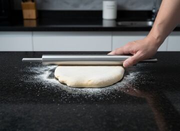 Paslanmaz Çelik Merdane 59 cm 50 mm Çap - 2,2 Kg - 304 Kalite