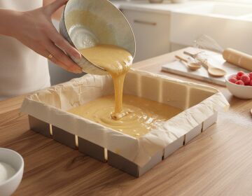 Paslanmaz Çelik Kek ve Pasta Kalıbı 20x20cm - 304 Kalite