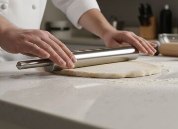 Paslanmaz Çelik Merdane 59 cm 70 mm Çap - 2,5 Kg - 304 Kalite Outlet