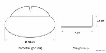 Paslanmaz Çelik Çatal Bıçak Kaşık Dinlendirme Standı