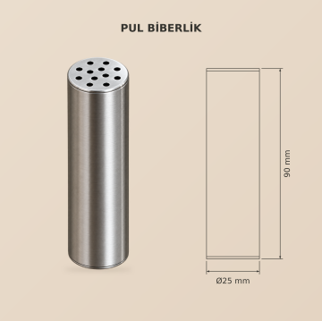 Farmtokid Paslanmaz Çelik Pul Biberlik